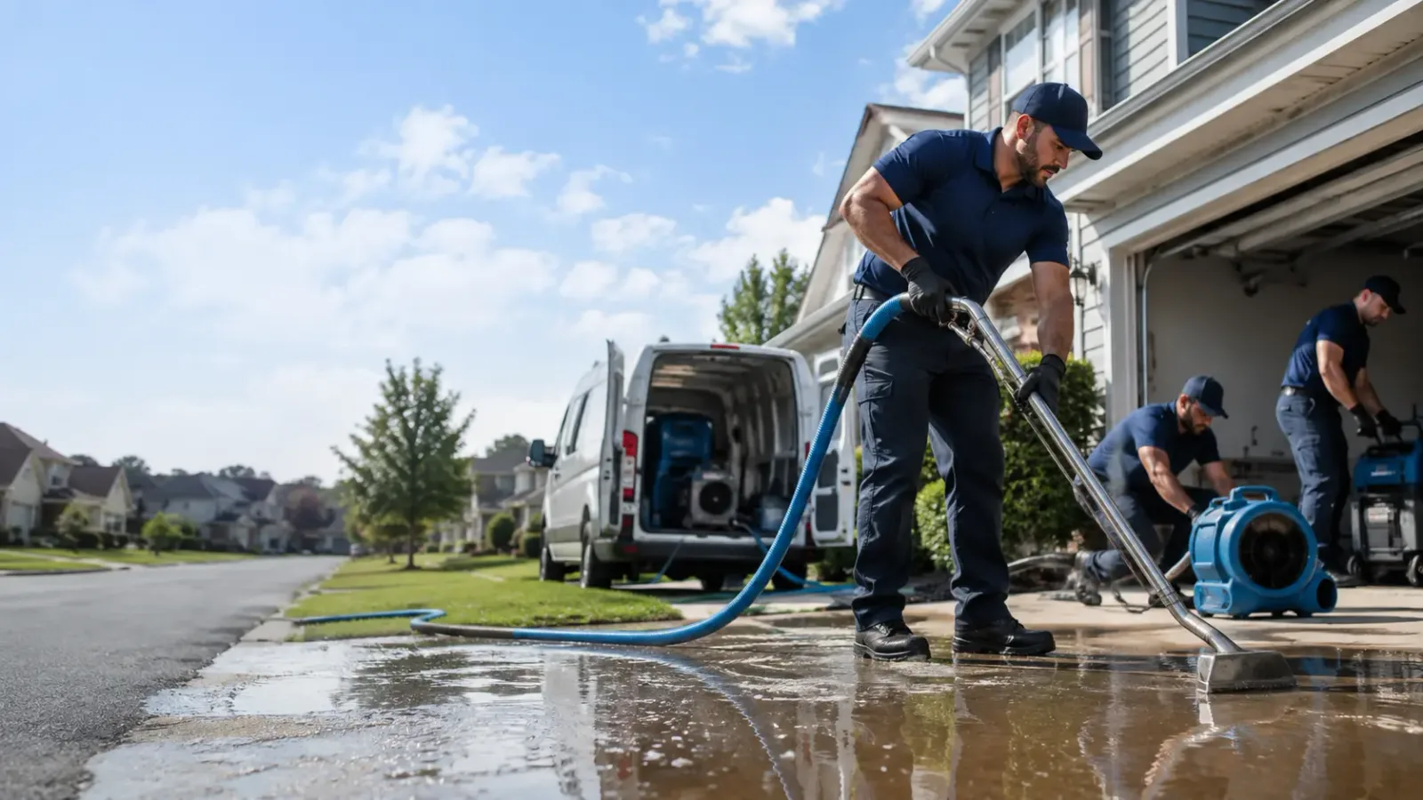 Flood Damage Restoration in Whitewright, TX